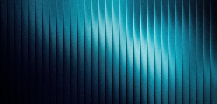 Abstract background with vertical lines and gradient blue light effect