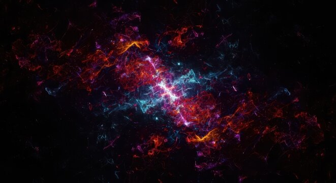 Intense dark chaos abstract texture background illustrating overwhelming psychological distress, confusion, fear, and deep inner turmoil, swirling, horror, sinister
