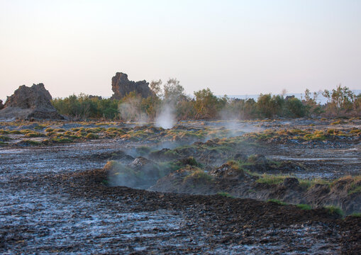 Rock Formations, Lake Abbe, Djibouti