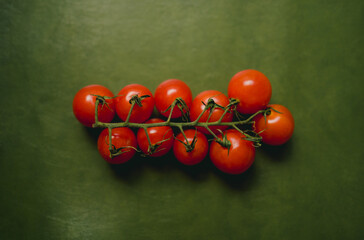 tomatoes on a vine © kartika