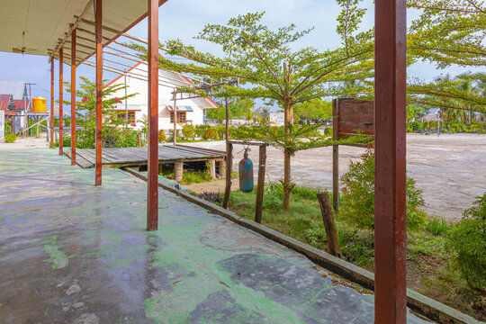 The old school on the island