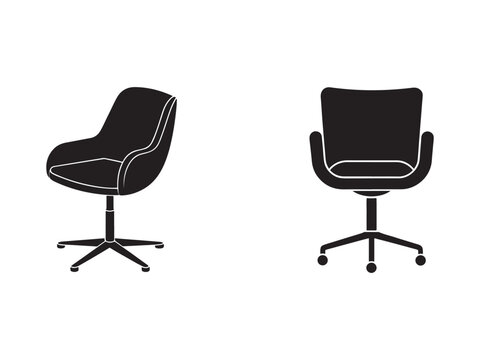 office chairs with wheels and ergonomic design for comfort and productivity in a workspace or home office setting with sleek lines and minimalist style