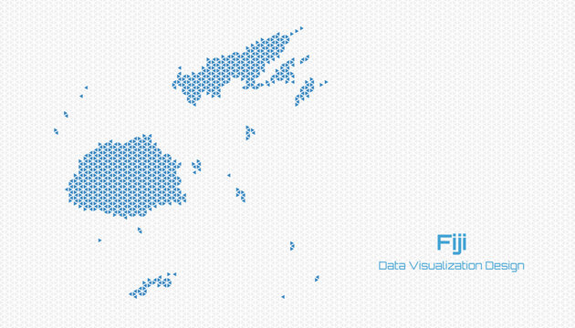 Fiji Map Data Visualization Design