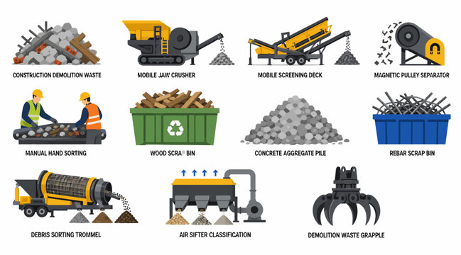 Construction and Waste Management Equipment Collection.