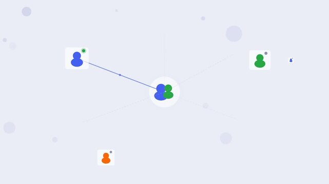 Remote Team HR Animation Light Corporate