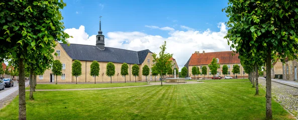Historic church complex of the Moravian Church in Christiansfeld, Denmark  © EKH-Pictures