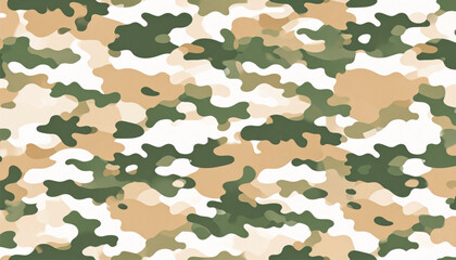 Fototapeta premium Camouflage Pattern Design Military Fabric.
