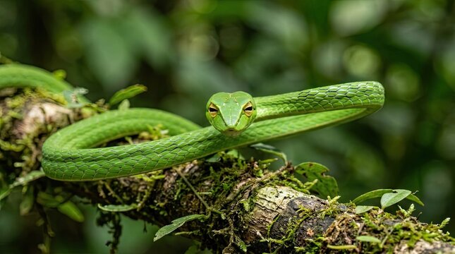 green tree python
