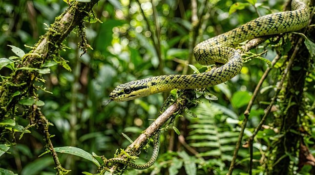 snake in the tree