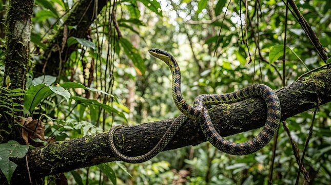 snake in the tree