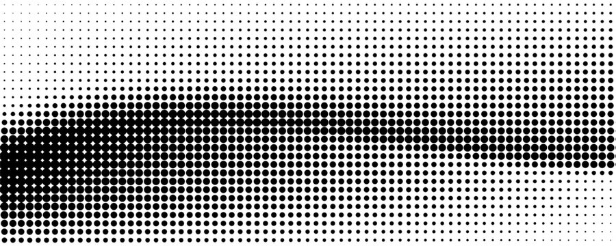 Grunge halftone gradient background. Faded grit noise texture. White and black sand wallpaper. Retro pixelated backdrop. Anime or manga style comic overlay. graphic design textured template modern