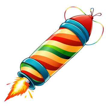 Colorful Party Rocket Firework