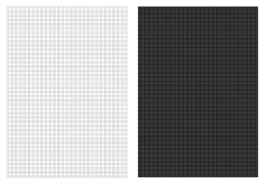Square grid texture with graph paper line pattern background for technical drawing, architecture drafting and engineering blueprint design.