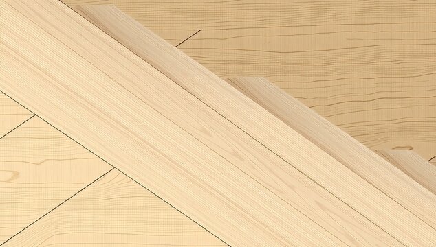 Light wooden planks arranged diagonally on a matching wood grain background