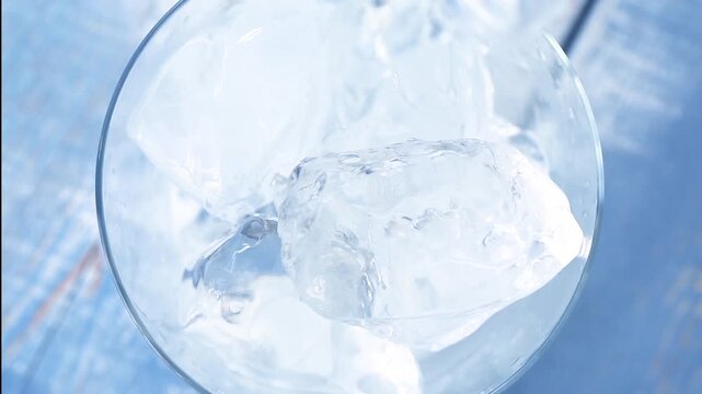 ガーデンテーブルの上で炭酸水を注ぐ