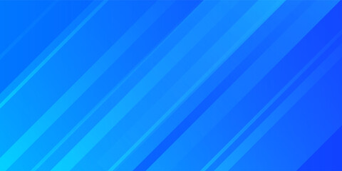 Fototapeta premium Abstract blue background with lines. Vector illustration