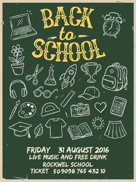 Back to School Flyer Template