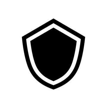 Black Shield Icon