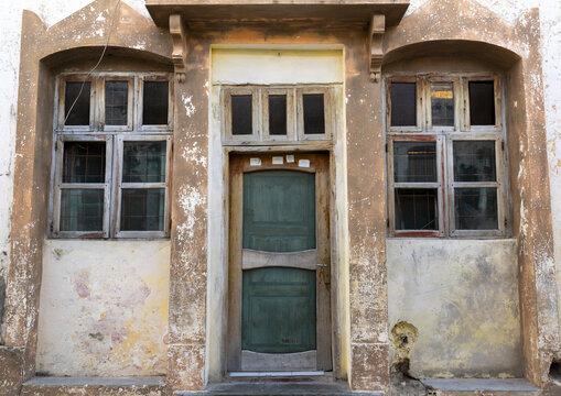 Old colonial portuguese house, Nampula Province, Island of Mozambique, Mozambique
