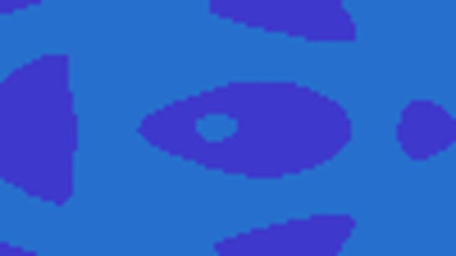 Abstract blue and purple pattern with organic shapes and a central circular element.