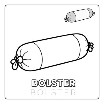 Bolster House Items Coloring Pages for Kids
