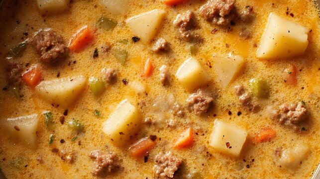 Delicious Beef and Potato Stew / 美味しいビーフとじゃがいもののシチュー