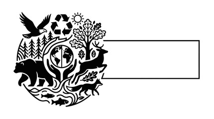 Obraz premium Nature Conservation Ecosystem Wildlife Earth Protect Save Environment