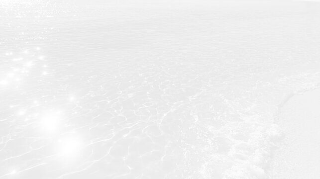 Transparent png of white water surface texture with shining wave pattern and clear calm pool ripples splash overlay natural background design closeup desaturated splashes bubbles trendy abstract all