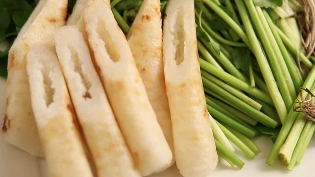 きりたんぽ鍋の材料