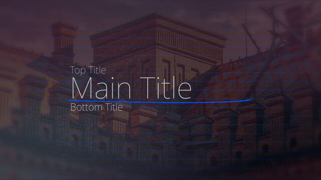 Context Wave &ndash; Dynamic Editorial Title Sequence with Contemporary Typography for Documentary Storytelling, Educational Media and News Productions
