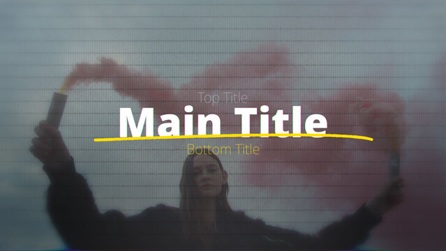 Fact Motion &ndash; Dynamic Fact-Based Title Sequence with Modern Editorial Typography for Educational Videos, News Stories and Documentary Content
