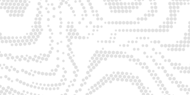 Honeycomb pattern with hexagon mesh. Texture bee comb grid. Flat vector illustration isolated on white background. vector ilustration