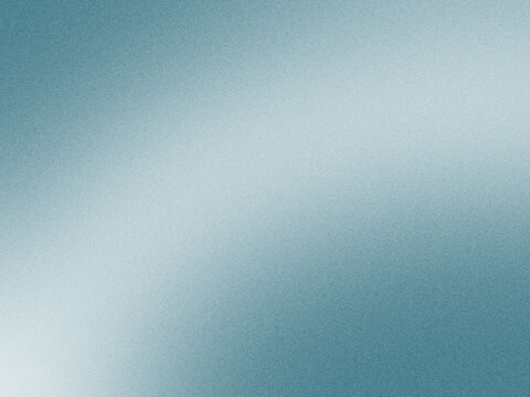 Abstrakter hellblauer Farbverlauf mit sanften Lichtstrahlen und feiner Grain-Textur