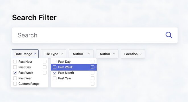 DigitalSearchFilterInterfaceForStockMedia.
