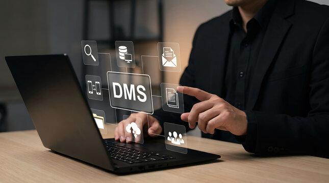 DMS Document Management System Digital File Organization Business Technology