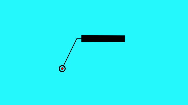 Hud callout rectangle text box animation. HUD graphics around the edges for use in movies, Technological HUD template callout. Motion graphics of Hud callout icon. 4k video