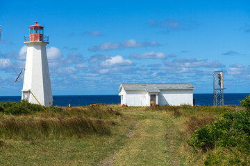 Phare de Cheticamp island, Cap Breton, Nouvelle-Ecosse, Canada © AS.UNTERREINER