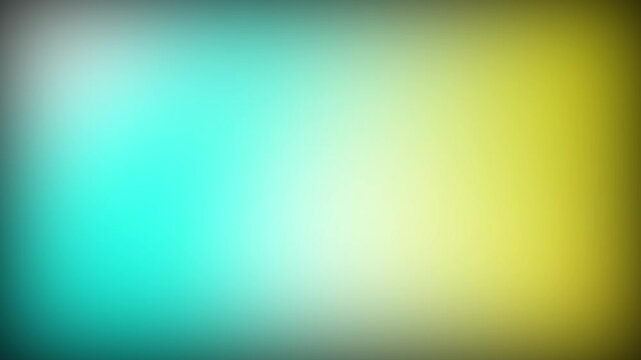 Abstract soft gradient background, with teal and, yellow light transitions
