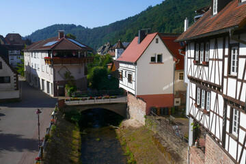 Fototapeta premium Altstadt von Neckarsteinach