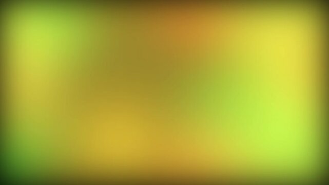 Abstract soft green and yellow gradient background, motion loop smooth