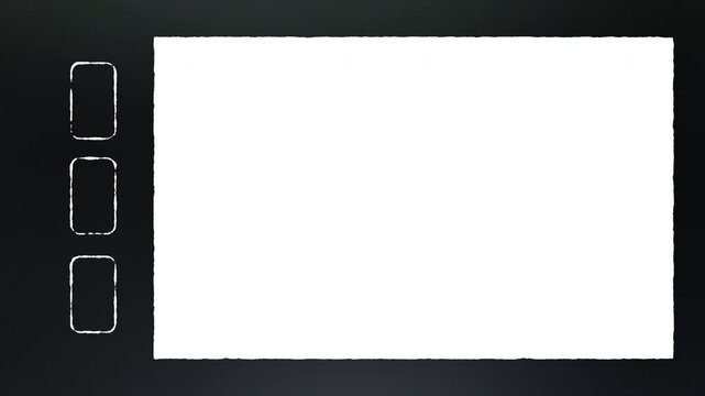 Super 8 film Effect. Suitable for web design projects, blog posts, and social media graphics for a modern and minimalist aesthetic. Great for techrelated content.