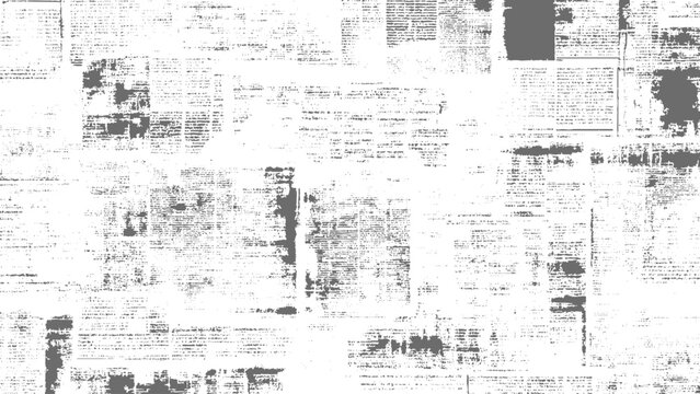 abstract textured collage of faded newspaper clippings with layered grid pattern and distressed artistic surface for design projects
