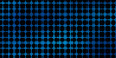 Fototapeta premium Dotted gradient halftone background. Horizontal seamless dots pattern in pop art style. Abstract modern stylish texture. Vector illustration.