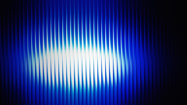 Abstract blue vertical lines background with glowing light effect