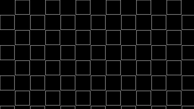 Seamless black and white checkered pattern with a subtle 3D effect, perfect for backgrounds and design.