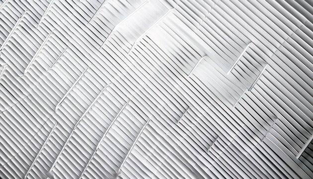 clean white diagonal lattice work creating a geometric grid pattern
