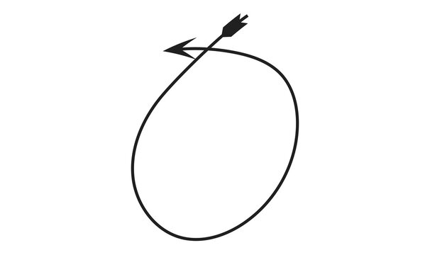 arrow icon loop, Circular arrow symbol, Bidirectional arrow graphic
