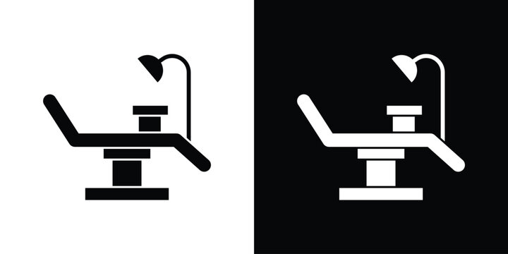 Dentist chair icon