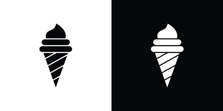 Ice cream cone icon