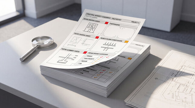 Engineering Inspection Packet For Building Damage Review And Repair Order